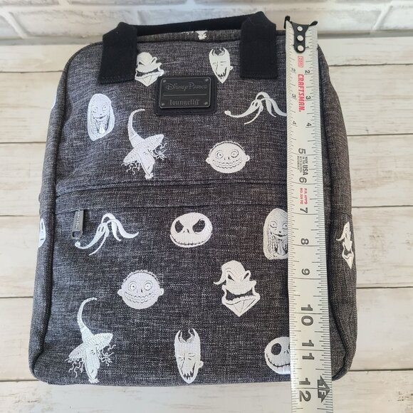 Disney Loungefly Nightmare Before Christmas Embroidered Backpack Halloween - Picture 6 of 9